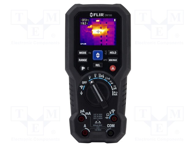 Digital multimeter with infrared camera; Bluetooth; colour,LCD