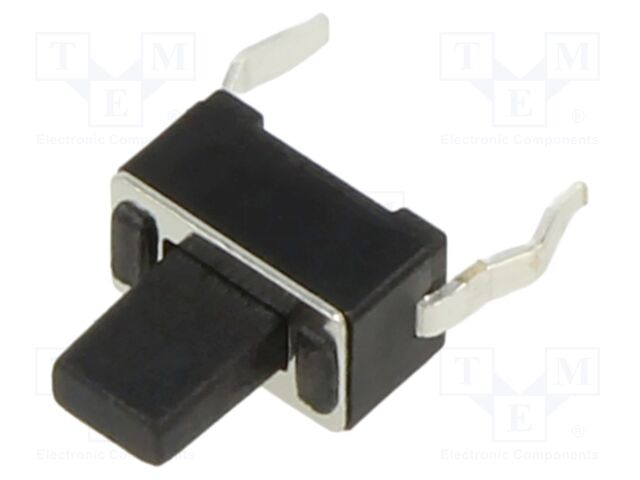 Microswitch TACT; SPST; Pos: 2; 0.05A/12VDC; THT; 1.57N; 7mm