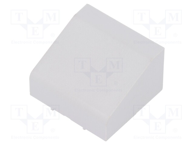 Stopper; for enclosures; UL94HB; Mat: ABS; grey; 22.5mm