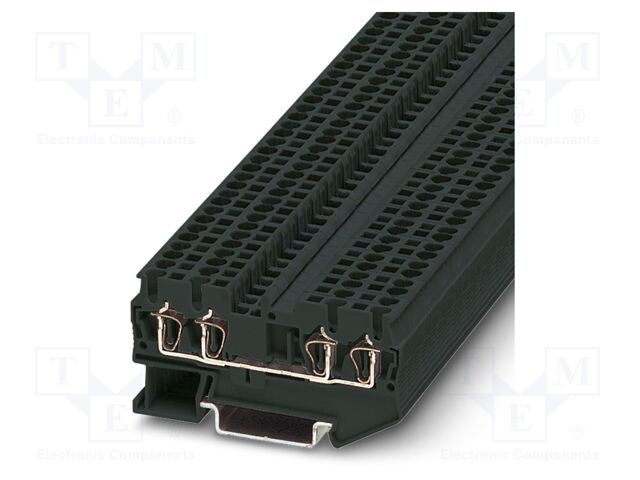 Splice terminal: rail; ST; 24A; 800V; spring clamp; PA; 0.08÷4mm2