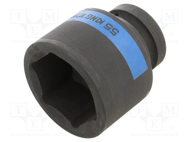 Wrench; 6-angles,hex socket,socket spanner; 1"; short