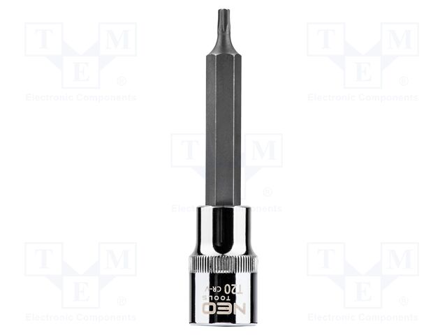 Socket; socket spanner,Torx®; TX20; 1/2"; 100mm