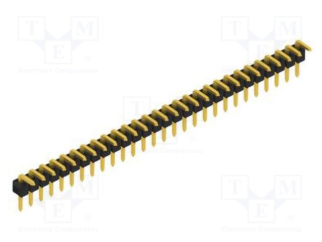 Connector: pin strips; pin header; male; PIN: 28; 2.54mm; THT; 1x28
