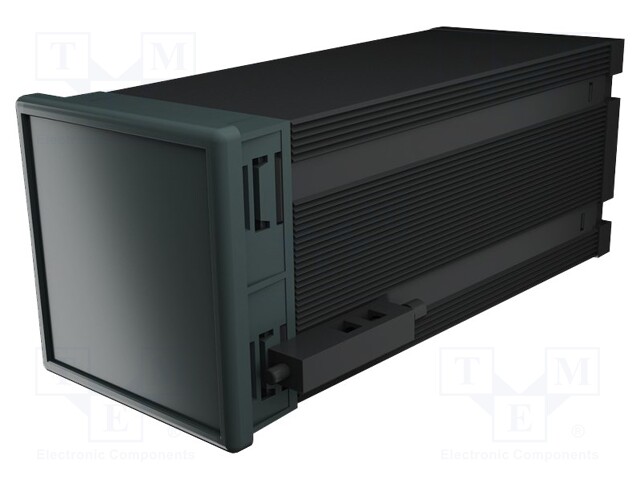 Enclosure: panel; X: 72mm; Y: 72mm; Z: 156mm; ABS + PC,PPO; black