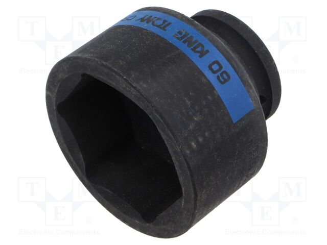 Wrench; 6-angles,hex socket,socket spanner,impact; 3/4"; short