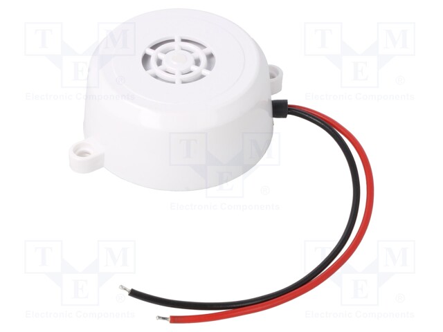 Sound transducer: signaller; 30mA; Ø: 54mm; H: 25mm; 12÷24VDC; 40g