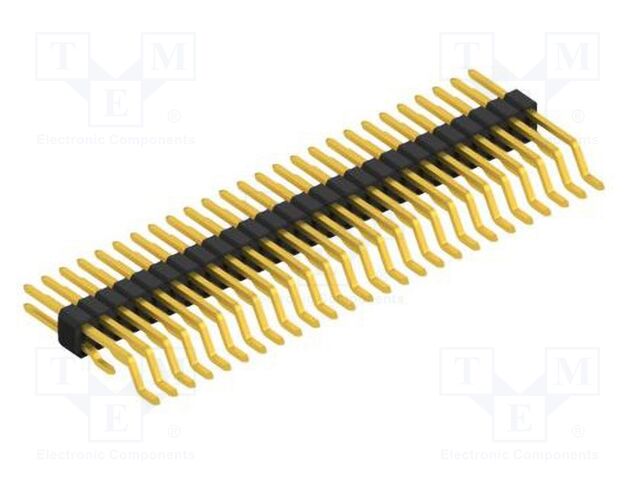 Connector: pin strips; pin header; male; PIN: 52; 1.27mm; SMT; 2x26