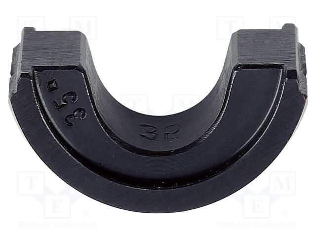 Lower jaw; non-insulated terminals; 35mm2