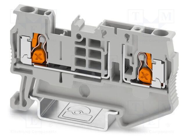 Splice terminal: rail; 20A; 500V; PA; L: 35.3mm; 0.5÷4mm2; ways: 1