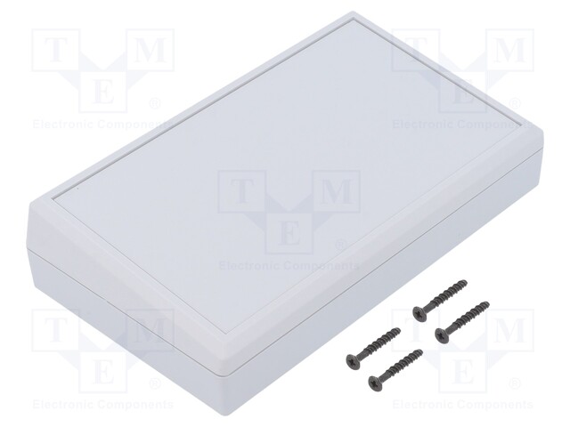 Enclosure: desktop; TENCLOS SLANT SLOPE; X: 145mm; Y: 85mm; ABS