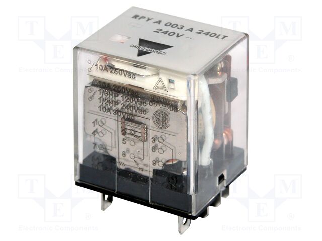 Relay: electromagnetic