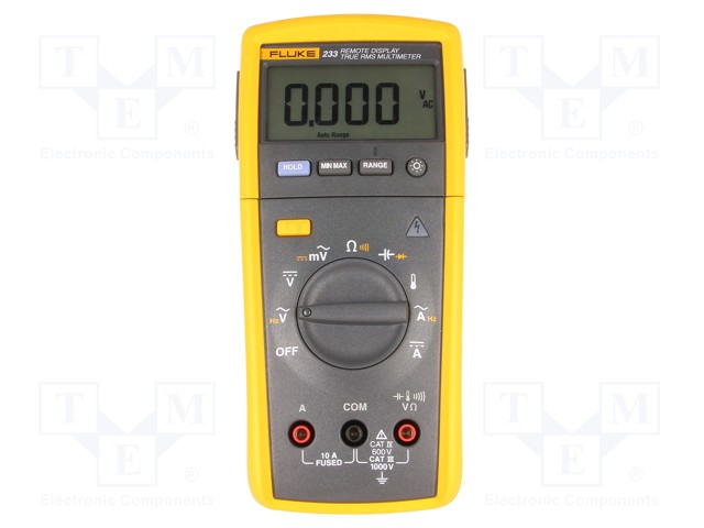 Digital multimeter; LCD (6000),with a backlit; True RMS AC