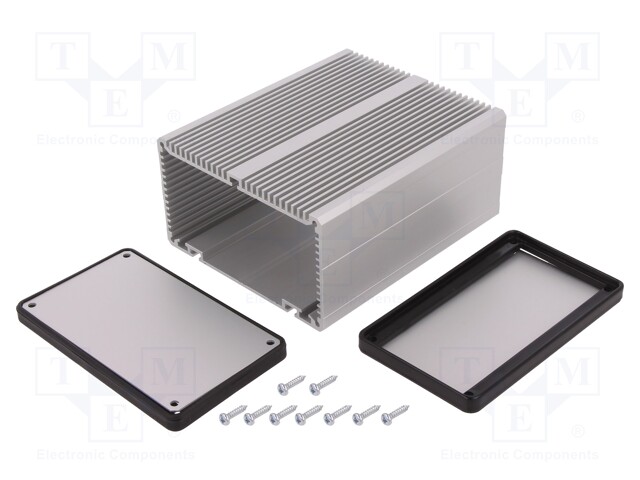 Enclosure: with panel; PCB is fastened in guides; Sink Box