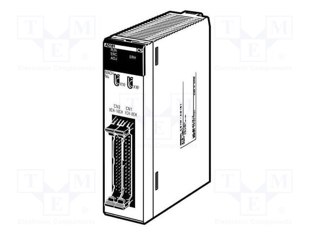 Automation module: analog input; CS1; Analog in: 16; rack