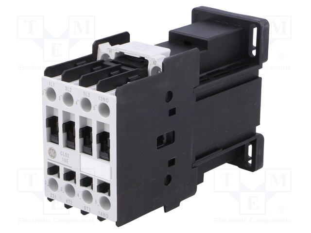 Contactor: 3-pole; NO x3; Auxiliary contacts: NO; 24VDC; 18A; CL