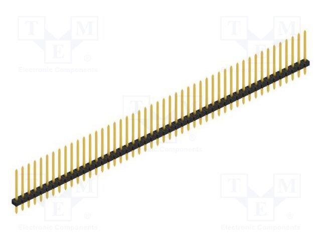 Connector: pin strips; pin header; male; PIN: 48; 2mm; THT; 1x48