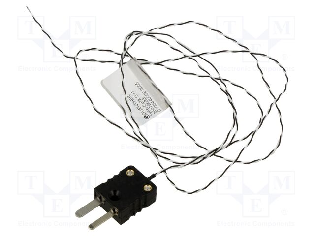 Sensor: temperature; thermocouple J; Insulation: PFA; -40÷260°C
