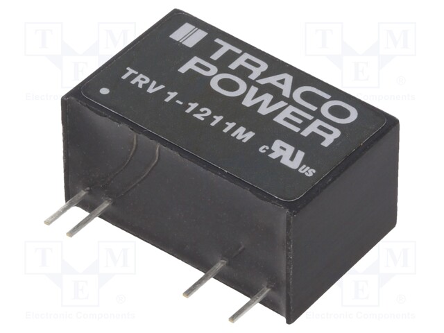 Converter: DC/DC; 1W; Uin: 9.6÷14.4V; 5VDC; Iout: 200mA; SIP9; 4.8g