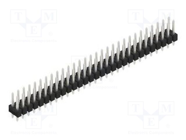 Connector: pin strips; pin header; male; PIN: 58; 2.54mm; THT; 2x29