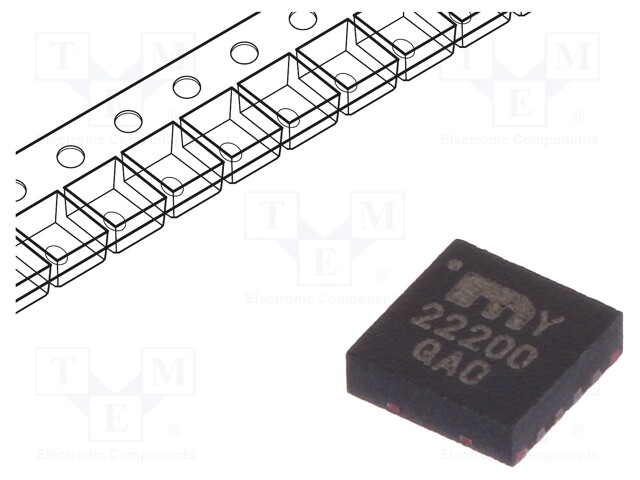 PMIC; DC/DC converter; Uoper: 2.6÷5.5V; Uout: 0.7÷5.5V; MLF12; buck