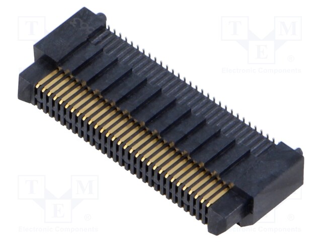 Connector: PCB to PCB; male; PIN: 60; 0.8mm; ERM8; gold-plated; SMT
