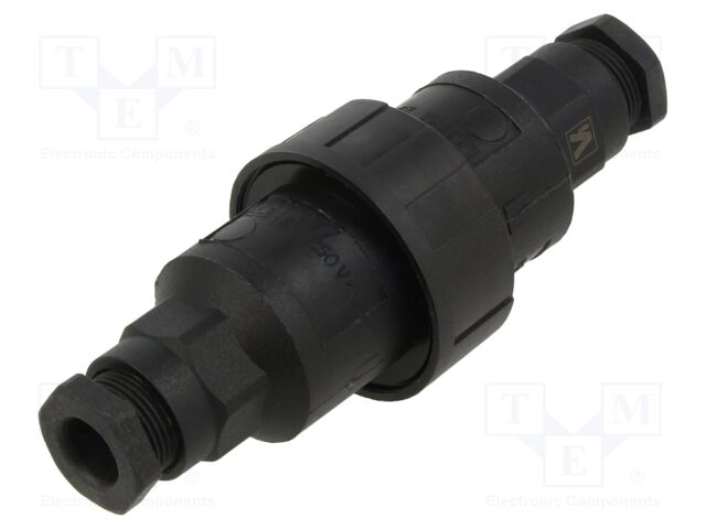 Transition: cable joint; ways: 8; 10A; 250V; IP68,IP69K; UL94V-0