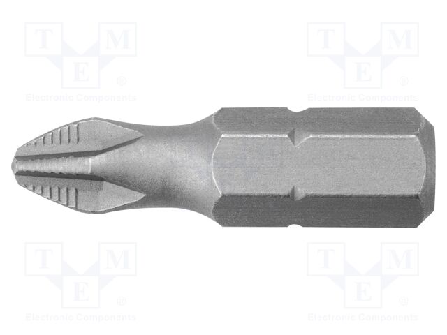 Screwdriver bit; Phillips; PH2; Overall len: 25mm; 10pcs.