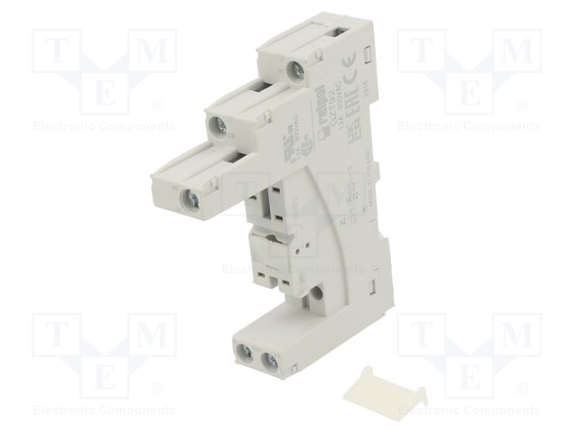 Socket; PIN: 5; 12A; 300VAC; Mounting: DIN,on panel; Series: RM87N