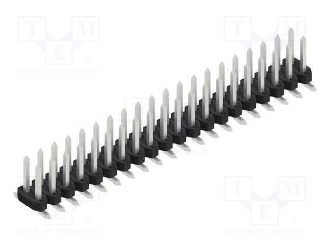 Connector: pin strips; pin header; male; PIN: 40; 2mm; SMT; 2x20