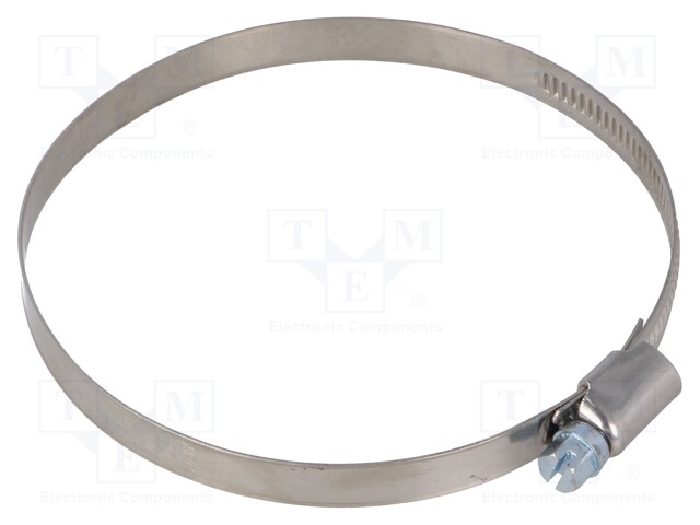 Worm gear clamp; W: 9mm; Clamping: 80Ć·100mm; D; W4; DIN 3017