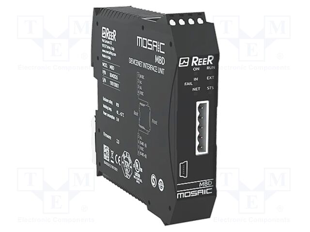 DeviceNet communication card; 24VDC; for DIN rail mounting