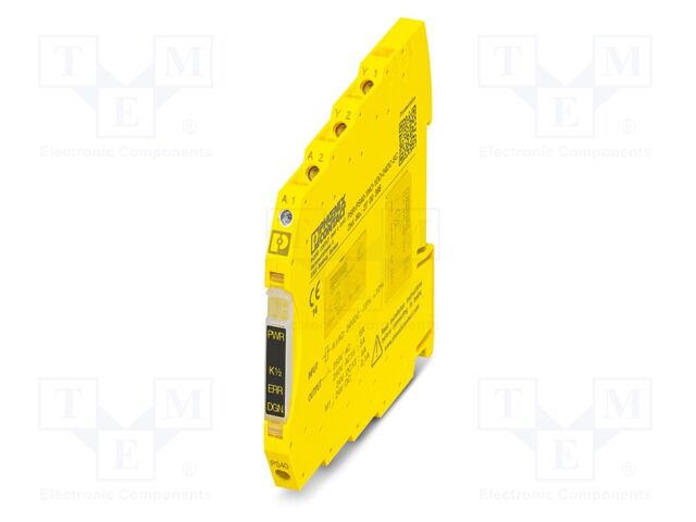 Module: safety relay; 24VDC; for DIN rail mounting; -40÷70°C