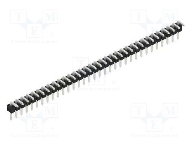 Connector: pin strips; pin header; male; PIN: 33; 2.54mm; THT; 1x33