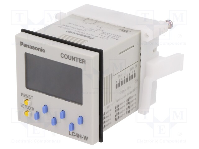 Counter: electronical; 2x LCD; pulses; 999999; SPST-NO; PIN: 11