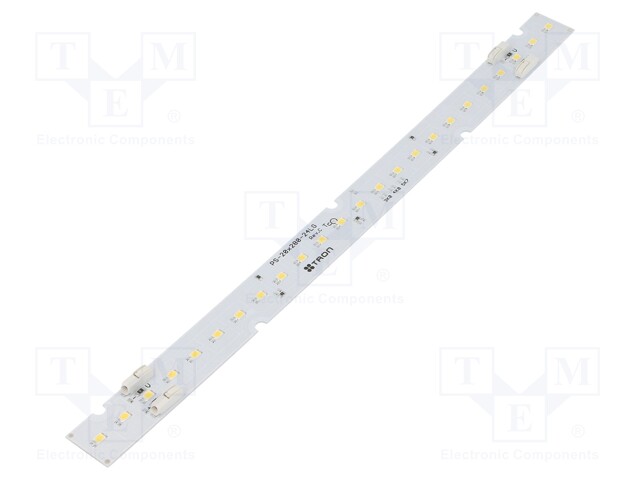 LED strip; 23.2V; white cold; W: 20mm; L: 280mm; No.of diodes: 24