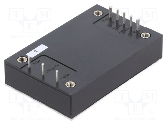 Converter: DC/DC; 75W; Uin: 18÷75V; 24VDC; Iout: 3.12A; 63g; 300kHz