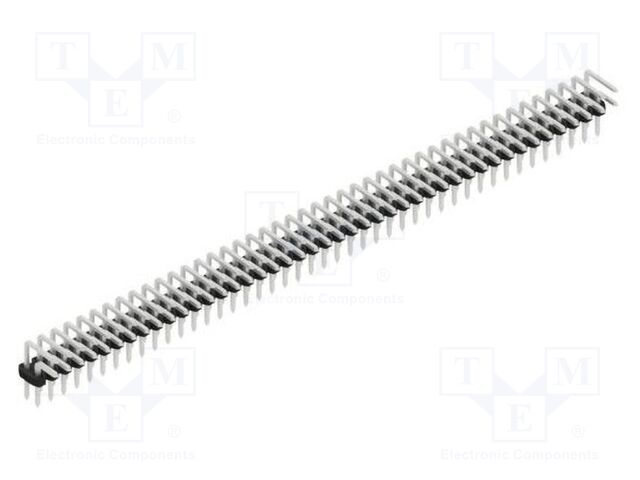 Connector: pin strips; pin header; male; PIN: 88; 2mm; THT; 2x44