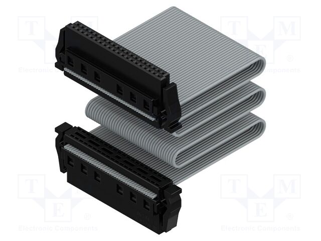 Ribbon cable with IDC connectors; Contacts ph: 1.27mm; PIN: 2x20