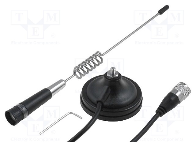 Antenna; CB; Farun Ontario; 0.315m; 3dBi; 50W; magnet; Len: 4m; UHF
