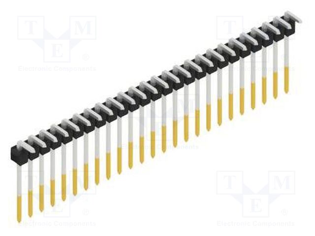 Connector: pin strips; pin header; male; PIN: 25; 2.54mm; THT; 1x25