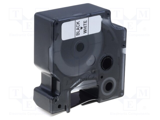 Tape; Width: 12mm; Colour: white; Character colour: black; L: 5.5m