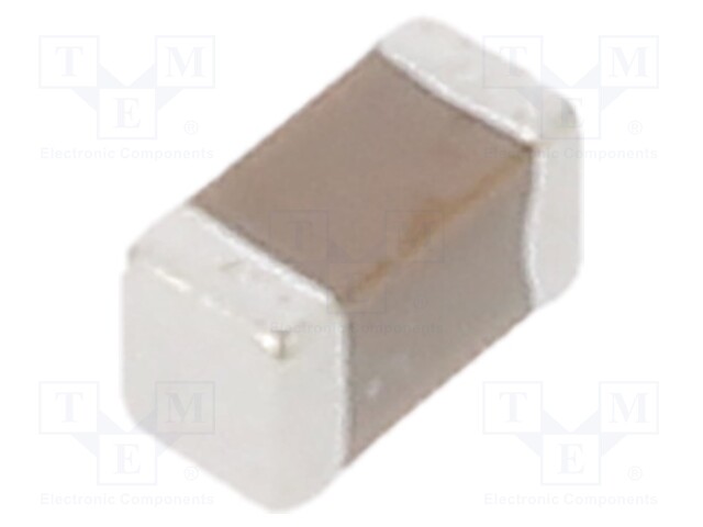 Capacitor: ceramic; 10uF; 10VDC; X5R; ±10%; SMD; 0603