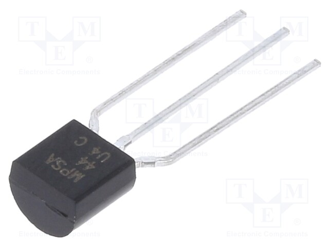 Transistor: NPN; bipolar; 400V; 0.3A; 625mW; TO92