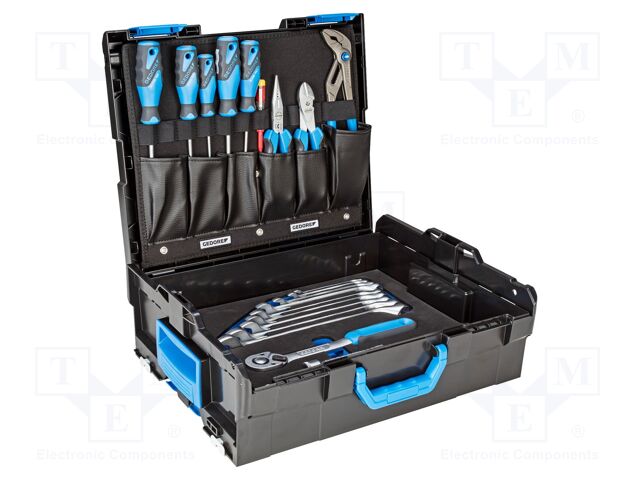 Kit: general purpose; toolbox,case; 30pcs.