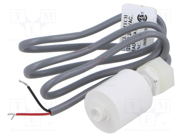 Sensor: liquid level; -40÷80°C; OUT: NO; Thread: M12; polypropylene
