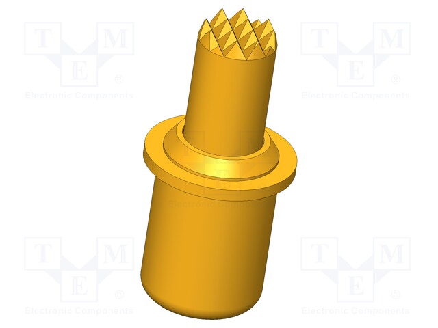 Test needle; Operational spring compression: 1mm; 8A; Ø: 1.3mm