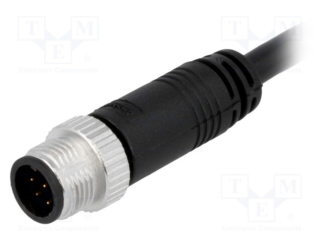 Plug; M12; PIN: 8; male; A code-DeviceNet / CANopen; 1m; IP68,IP69K