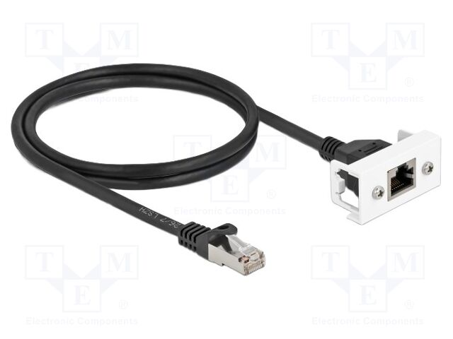 Easy 45; RJ45 socket,RJ45 plug; on panel,in housing,push-in