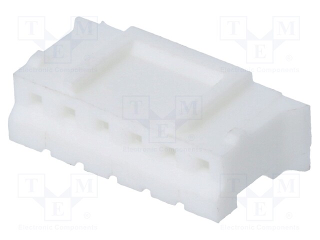 Plug; wire-board; female; 2mm; PIN: 6; w/o contacts; for cable; 100V