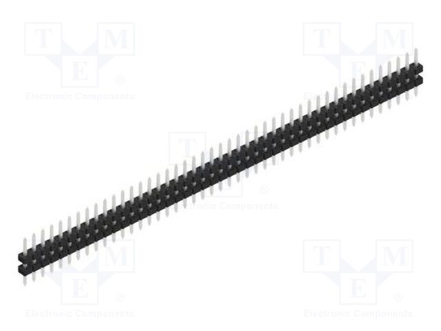 Connector: pin strips; pin header; male; PIN: 45; 2mm; THT; 1x45